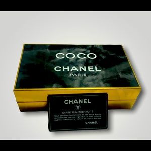 Authentic Chanel Authenticity Card and Purse Box